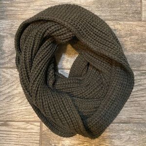 Jcrew dark gray infinity scarf